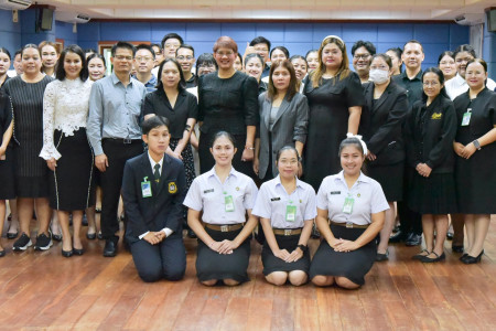 การฝึกซ้อมย่อย (มหาบัณฑิต ดุษฎีบัณฑิต) พิธีพระราชทานปริญญาบัตร ประจำปีการศึกษา 2567-2568 ณ มหาวิทยาลัยราชภัฏพระนคร