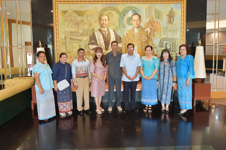 งานเกษียณอายุราชการ(สักการะสิ่งศักดิ์สิทธิ์) มรภ.พระนคร